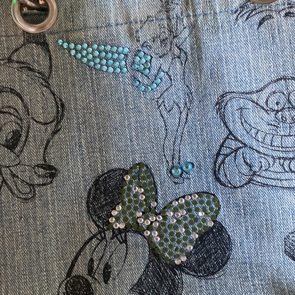 🌻SALE🌻VINTAGE , RARE Disney Denim Tote - Picture 6 of 13